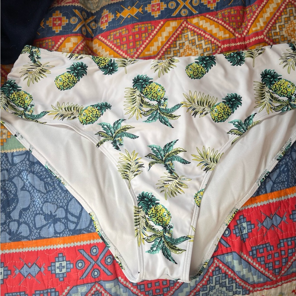Tropical bikini bottoms